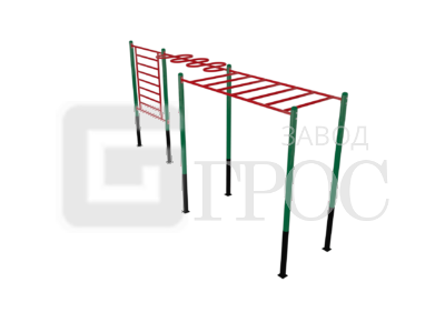 Комплекс шведская стенка, рукоход змейка, рукоход - фотография для сайта об Оренбурге
